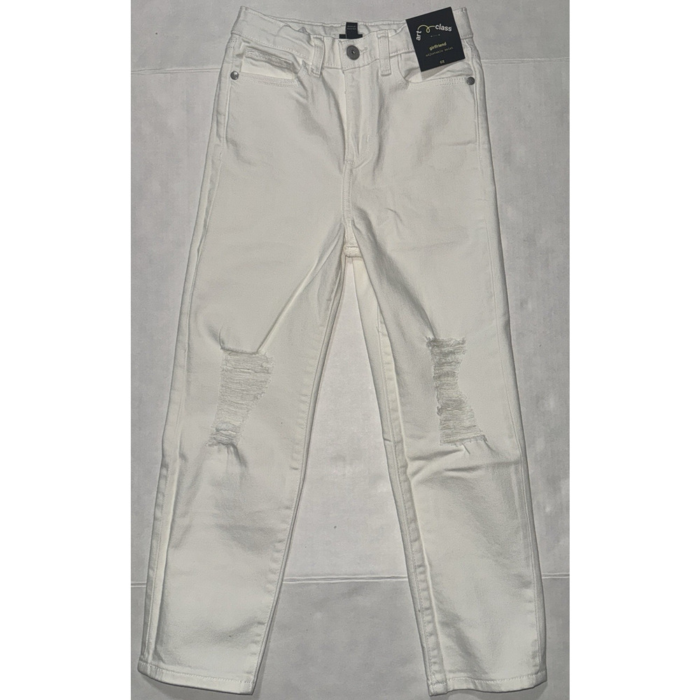 Art Class Girls 6X Jeans Girlfriend‎ Distressed Casual Travel Basic Essential